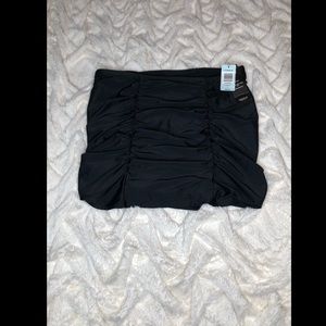 Plus size skirt swimsuit bottoms